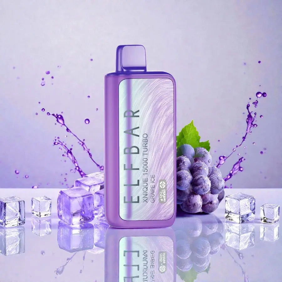 elfbar xnique 15000 turbo - Grape Ice New Product elf bar 10000 Select A Flavour:Drinks Edition Silikon Vape Halter |