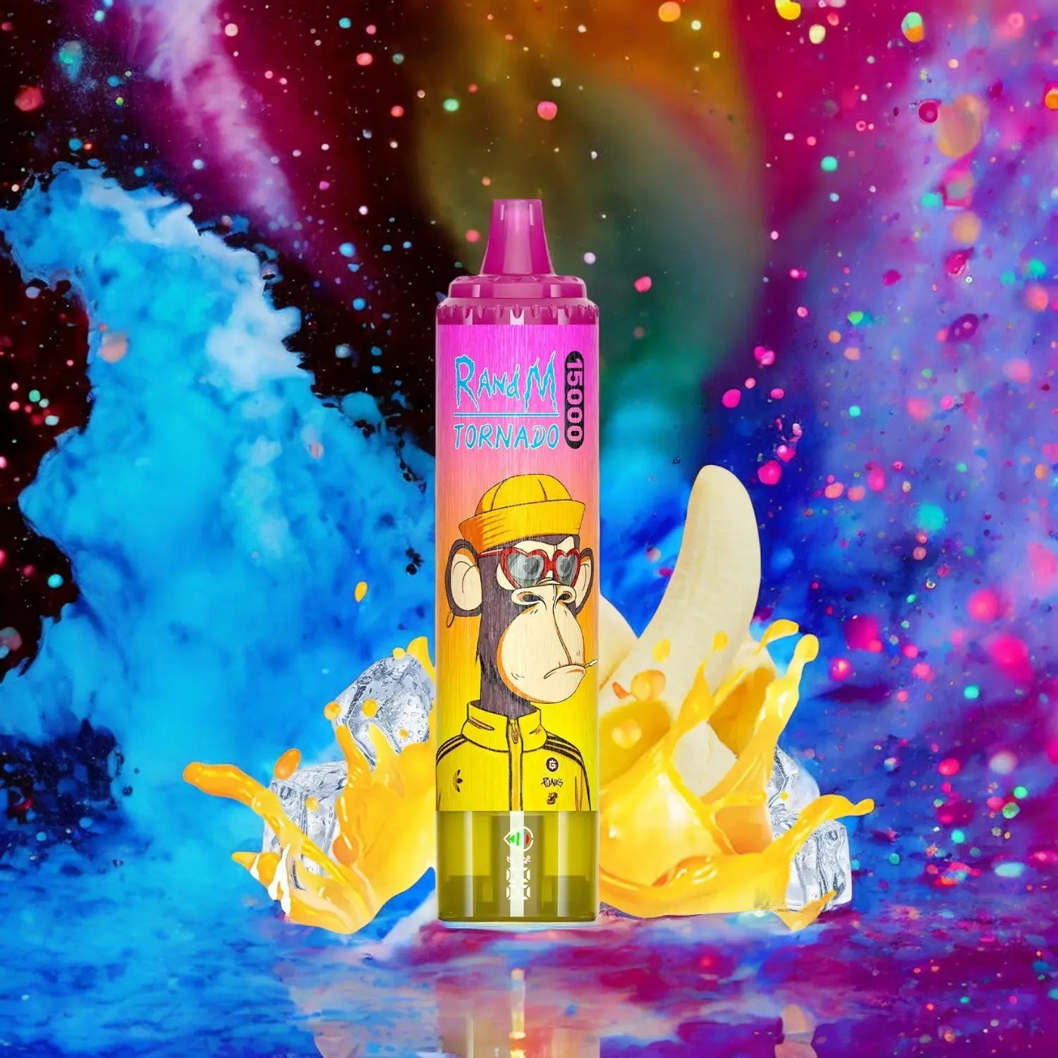 RandM 15000 Banana Ice | Gnstig kaufen | Tornado Fumot Shisha RandM   vapemvp