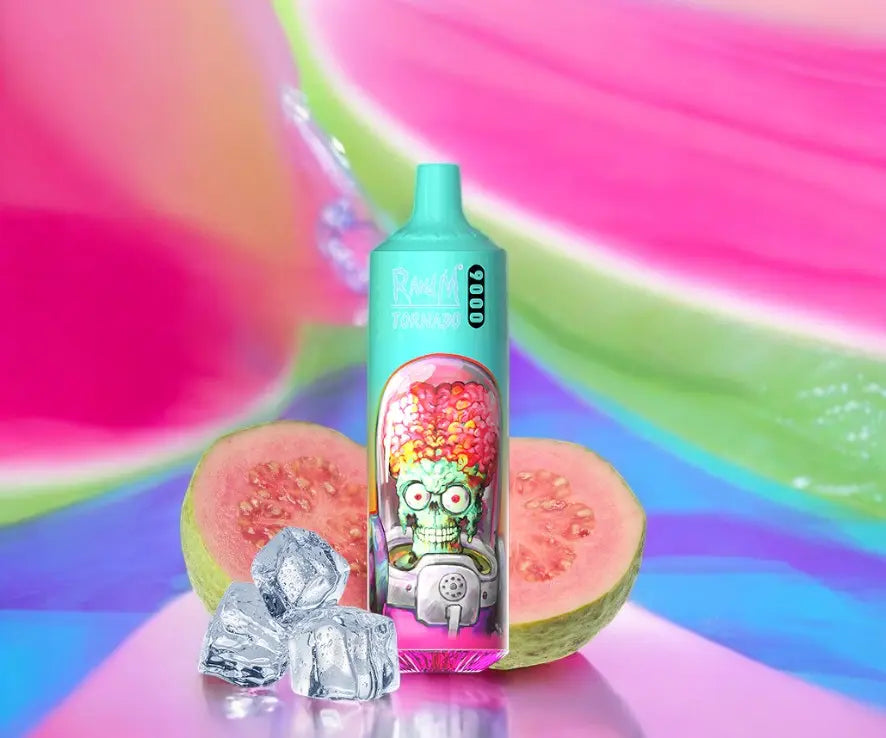 Fumot 9000 Randm Tornado 9000 RandM 9000 Guava Ice | Buy cheap Fumot RandM  Tornado 9000