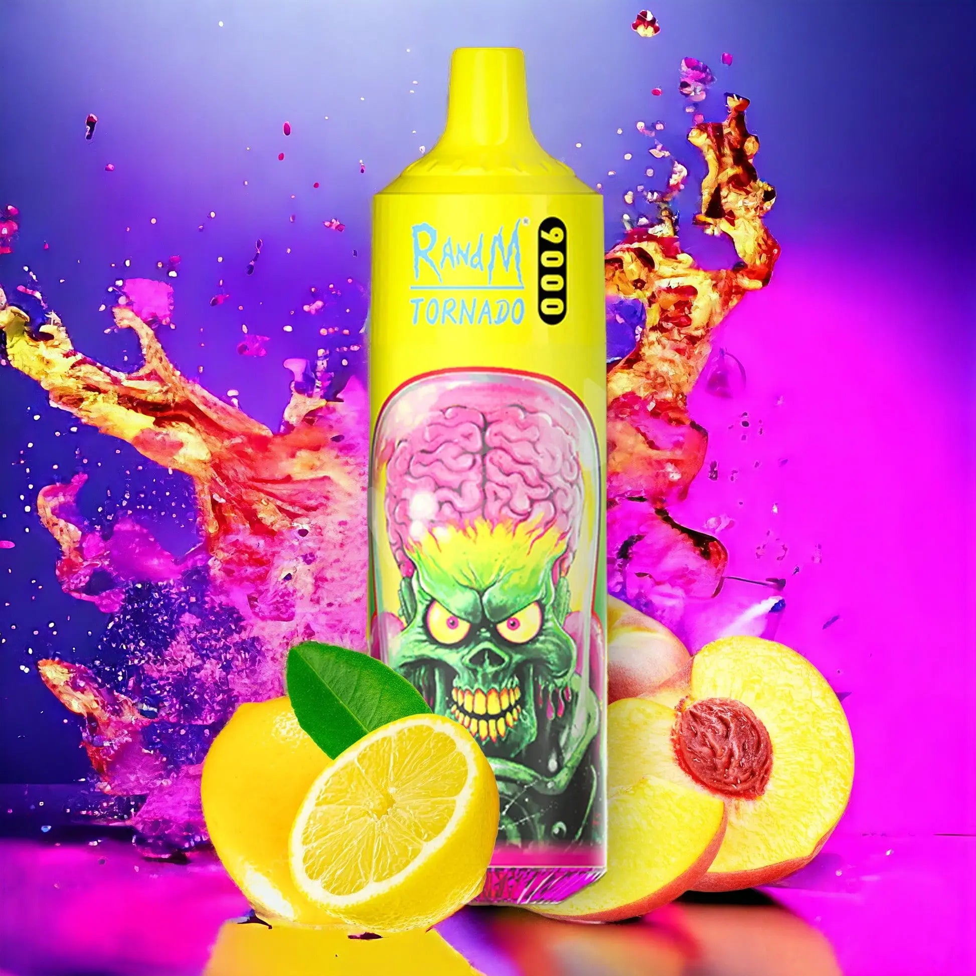 elfbar elfa master akku RandM 9000 Peach Lemonade | Buy cheap