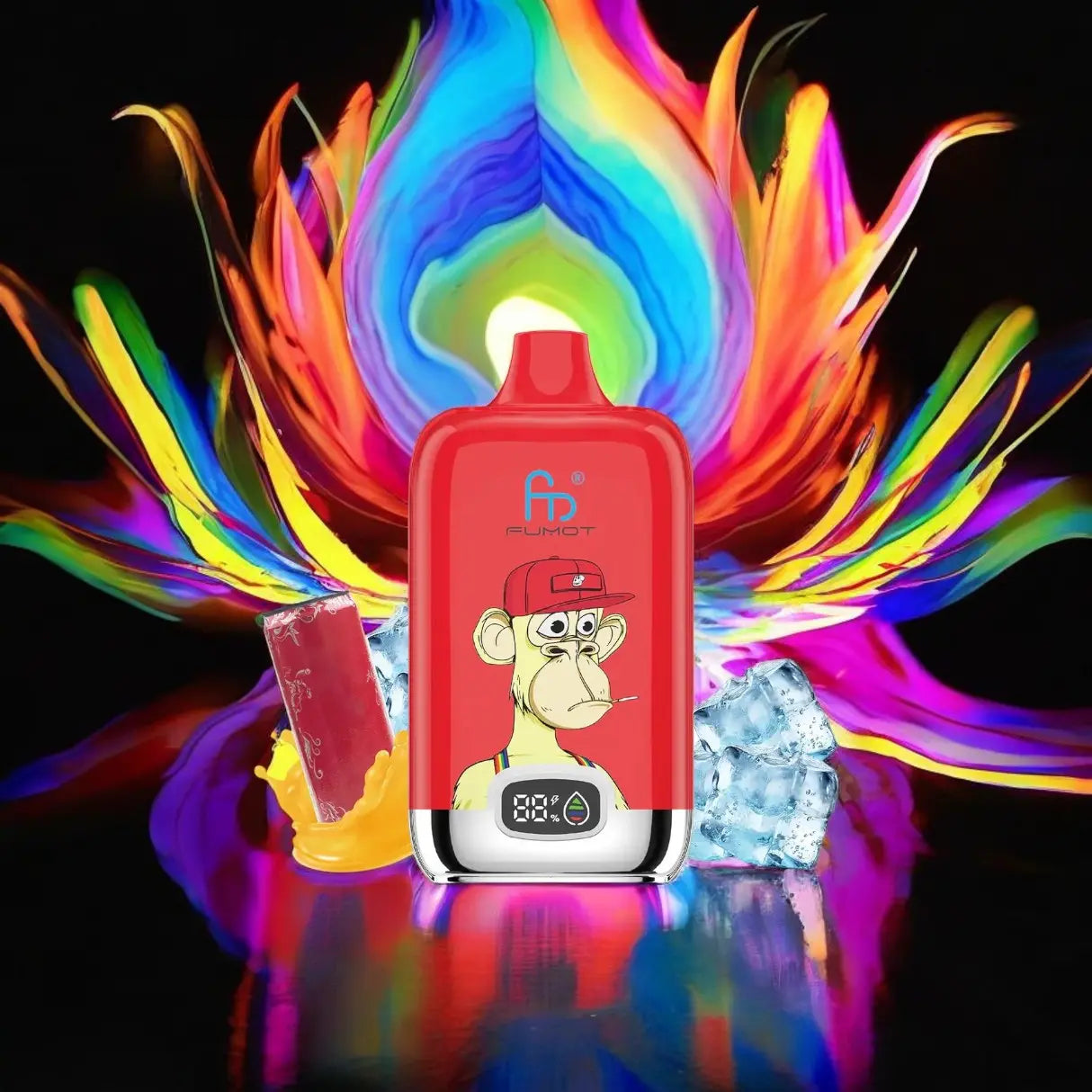 fumot 12k strawberry red bull Dinner Lady Vape Liquid main image 0
