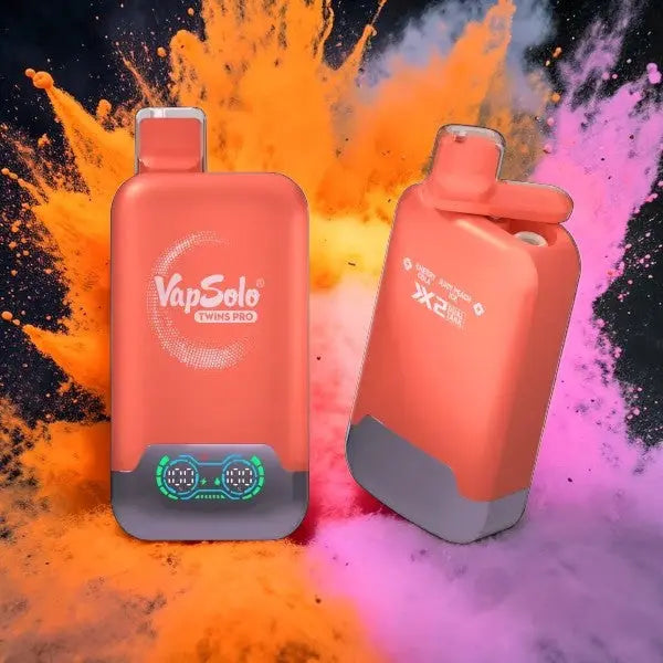 Vapsolo Twins Pro 50000 - Cherry Cola & Juicy Peach Ice vapemvp