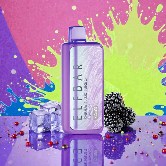 Elfbar Xnique Turbo 15000 - Black Ice vapemvp