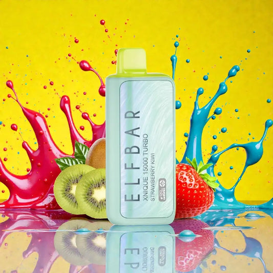 Elfbar Xnique Turbo 15000 - Strawberry Kiwi vapemvp