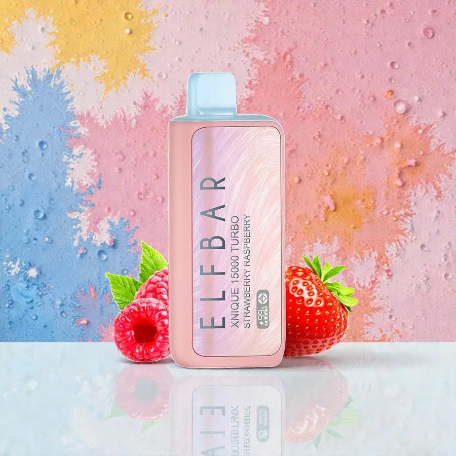 Elfbar Xnique Turbo 15000 - Strawberry Raspberry vapemvp