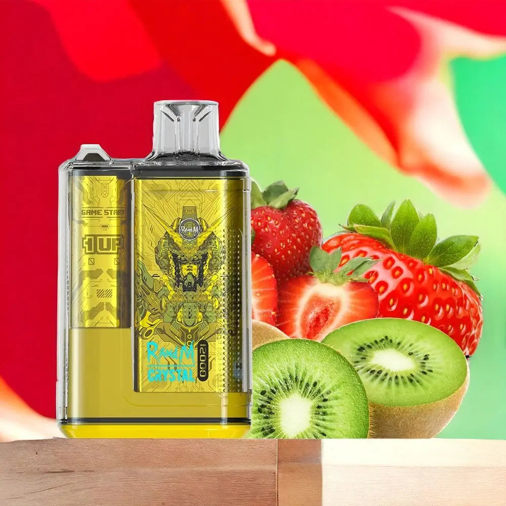 RandM 12000 Crystal Strawberry Kiwi vapemvp