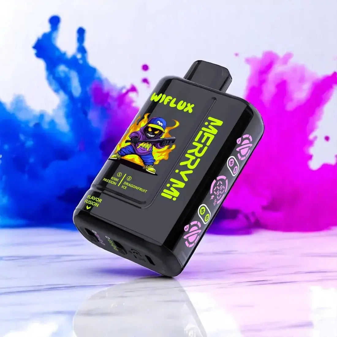 MerryMi 24000 Wiflux – Strawberry / Dragon Fruit Kiwi vapemvp