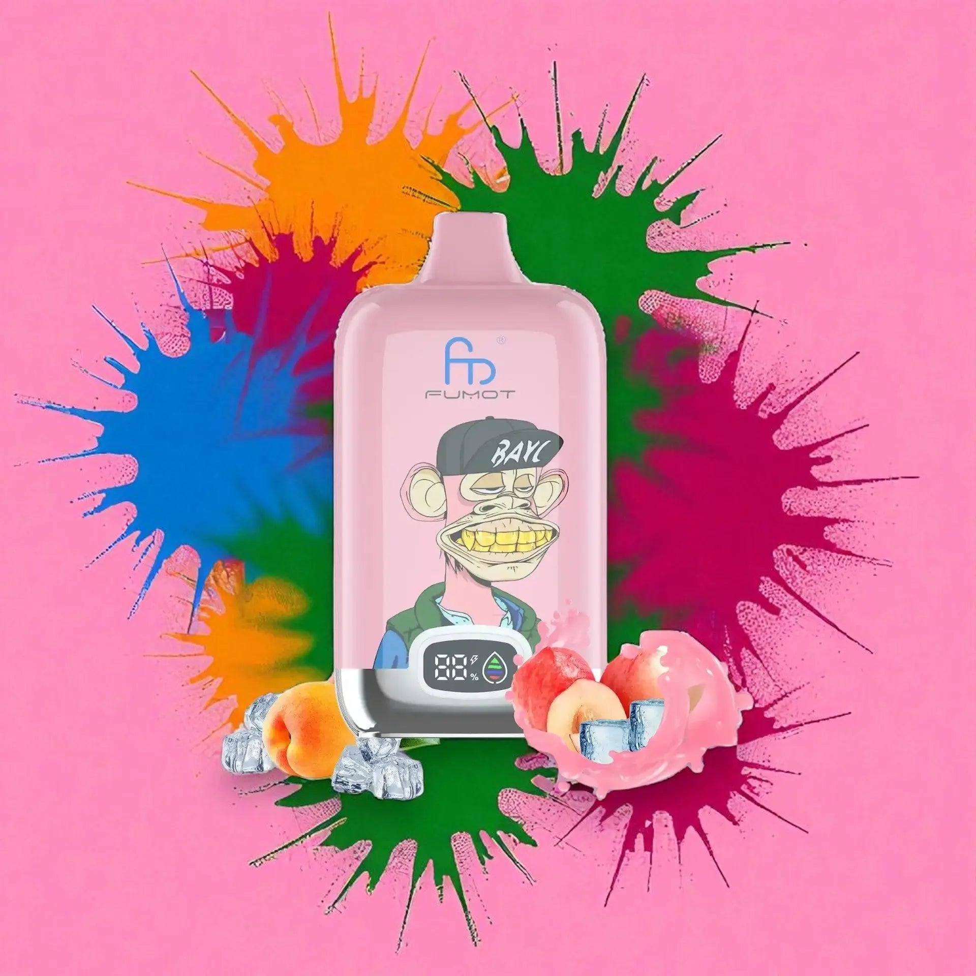 RandM 12000 Ice Tea Peach Ice vapemvp