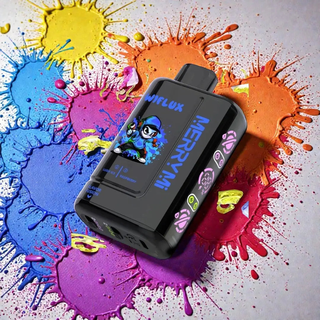 MerryMi 24000 Wiflux - Lush Ice / Raspberry vapemvp