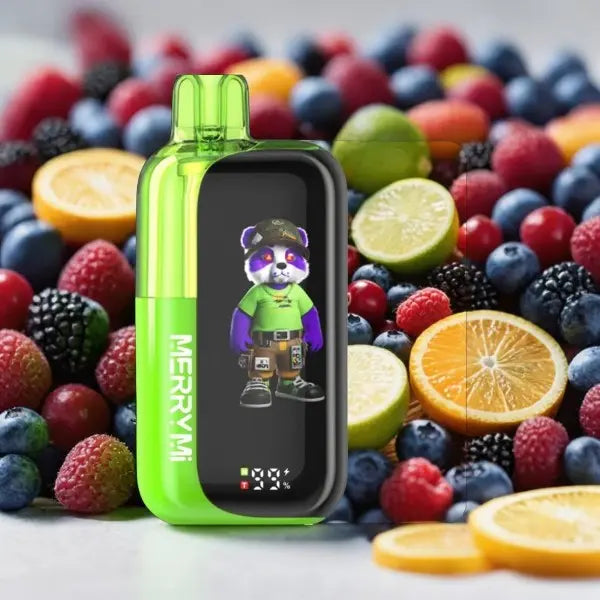 MerryMi 40000 Panda - Lime Berry Orange vapemvp