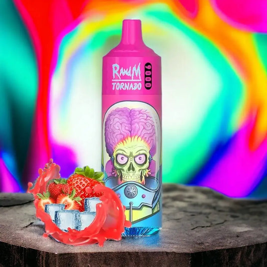 RandM 9000 Strawberry Ice vapemvp