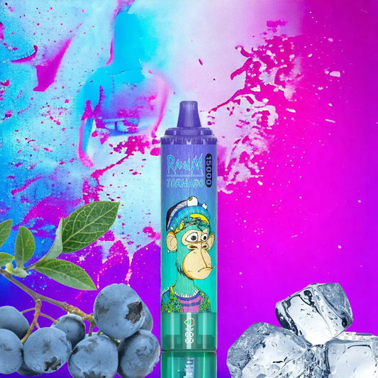 RandM 15000 Blueberry On Ice vapemvp