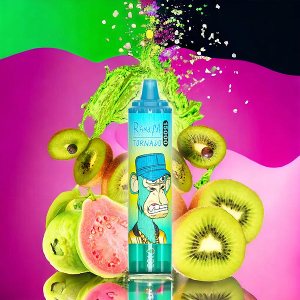 randm tornado 9000 kiwi passion fruit guava FUMOT Kiwi Passion Fruit Guava RandM Tornado 9000 gefährlich - Marca de  Vape Desechable, Fabricante, Mayorista