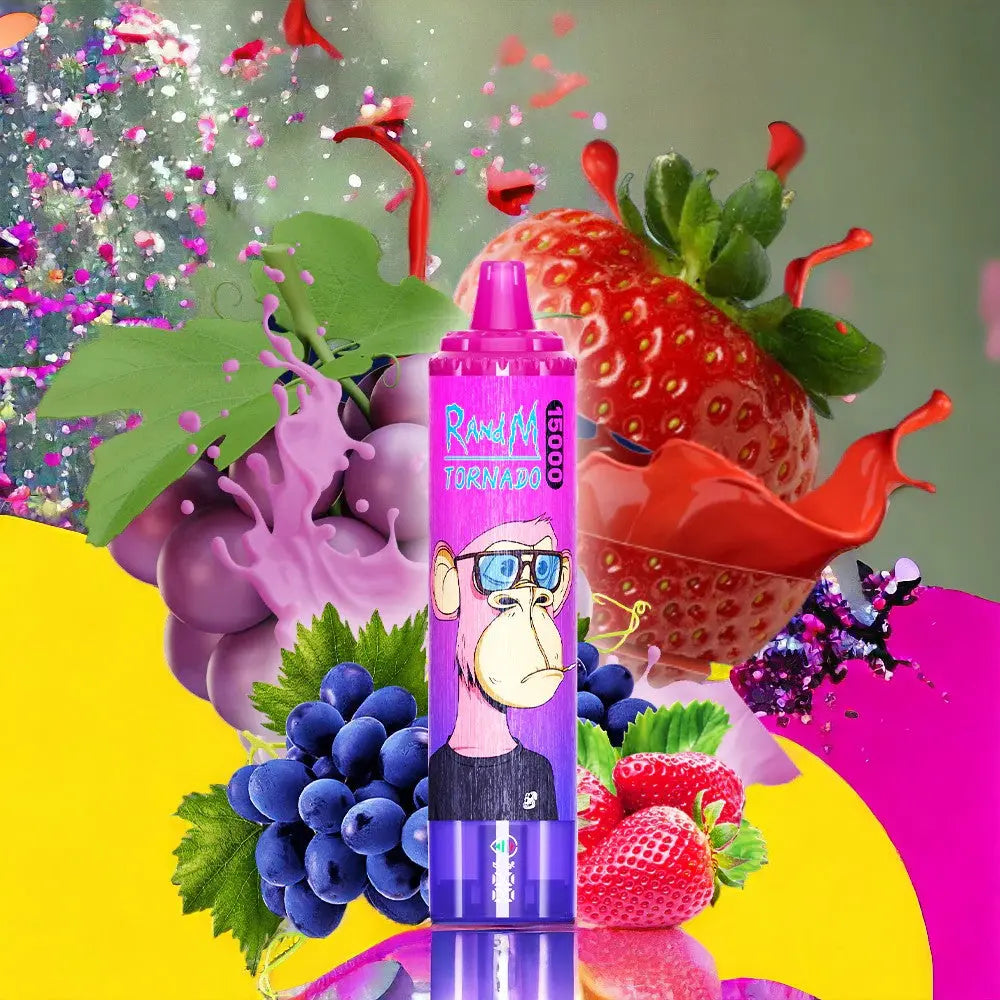 RandM 15000 Strawberry Grape vapemvp