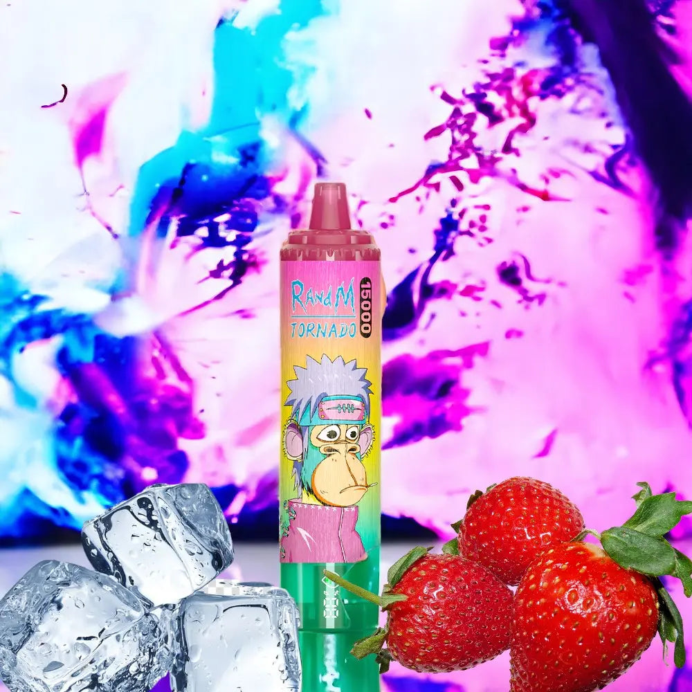 RandM 15000 Strawberry Ice vapemvp