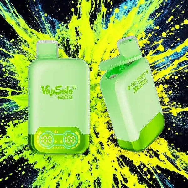Vapsolo Twins Pro 50000 - Peach Berry & Kiwi Passion Fruit Guava vapemvp