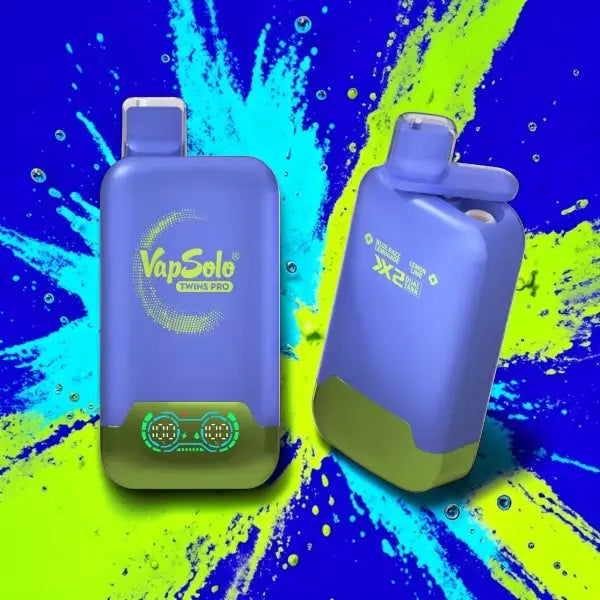 Vapsolo Twins Pro 50000 - Blue Razz Lemonade & Lemon Lime vapemvp