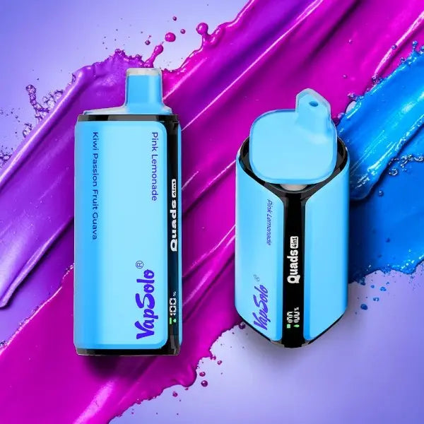 Vapsolo Quads 80000 - Pink Lemonade & Kiwi Passion Fruit Guava & Strawberry Banana vapemvp