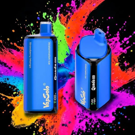 Vapsolo Quads 80000 - Watermelon Ice & Strawberry Mango & Blueberry Ice & Peach Sprude vapemvp