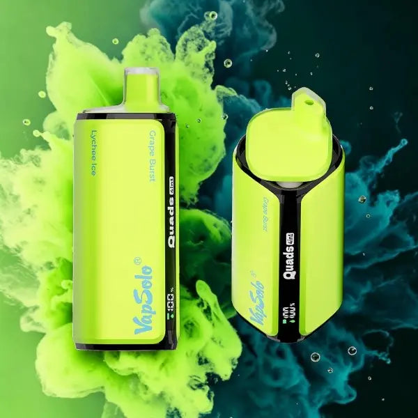 Vapsolo Quads 80000 - Grape Burst & Lychee Ice & Peach Berry & Kiwi Passion Fruit Guava vapemvp
